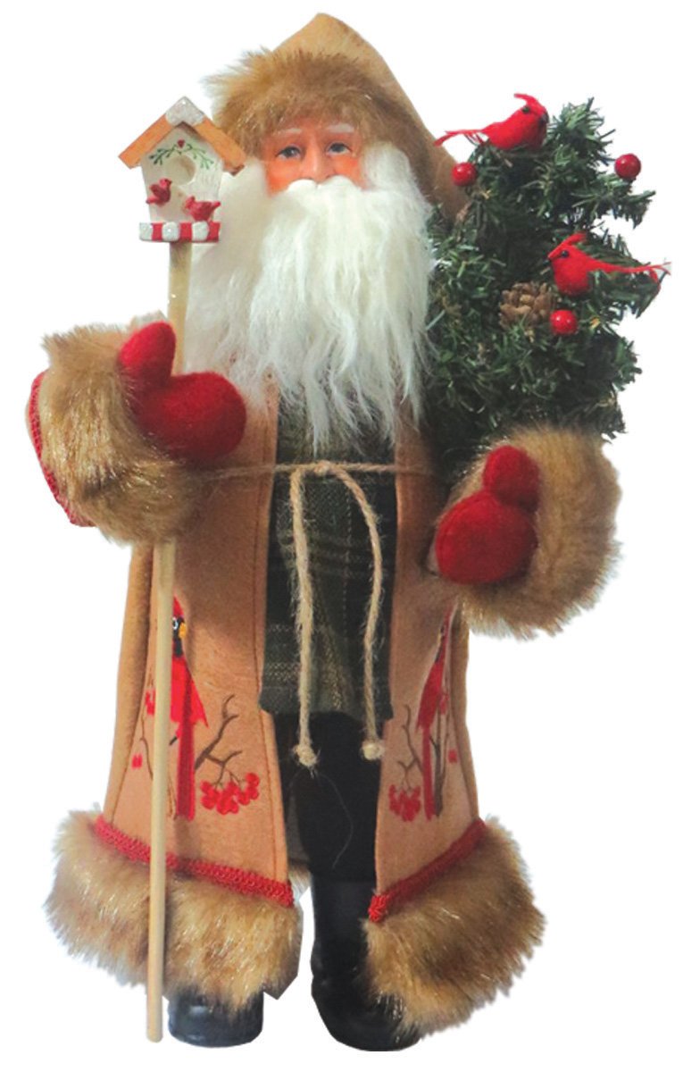 Santa's Workshop 8130 Cardinal Claus Figurine 15"