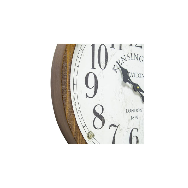 Yosemite Home Decor Kensington Station Pocket Watch Style Wall Clock