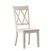 Inspire Q Eleanor X Back Wood Dining Chair (Set of 2) by Classic Dining Chairs Antique White