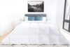 Highland Feather Cordoba All Season White Down Comforter Duvet Insert 550 Fill All-Season/Twin(18oz)