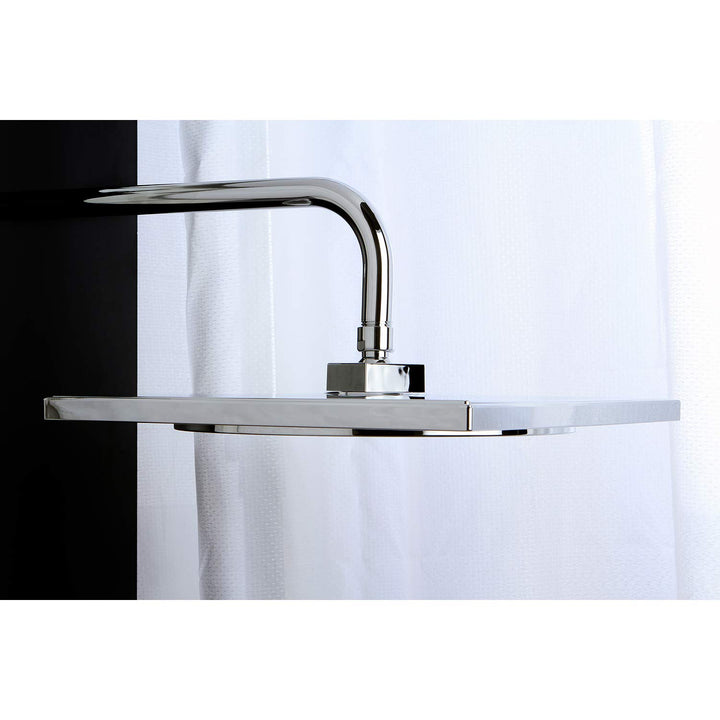 Kingston Brass KX8221 Claremont Shower Head 12-Inch by 12-Inch Polished Chrome