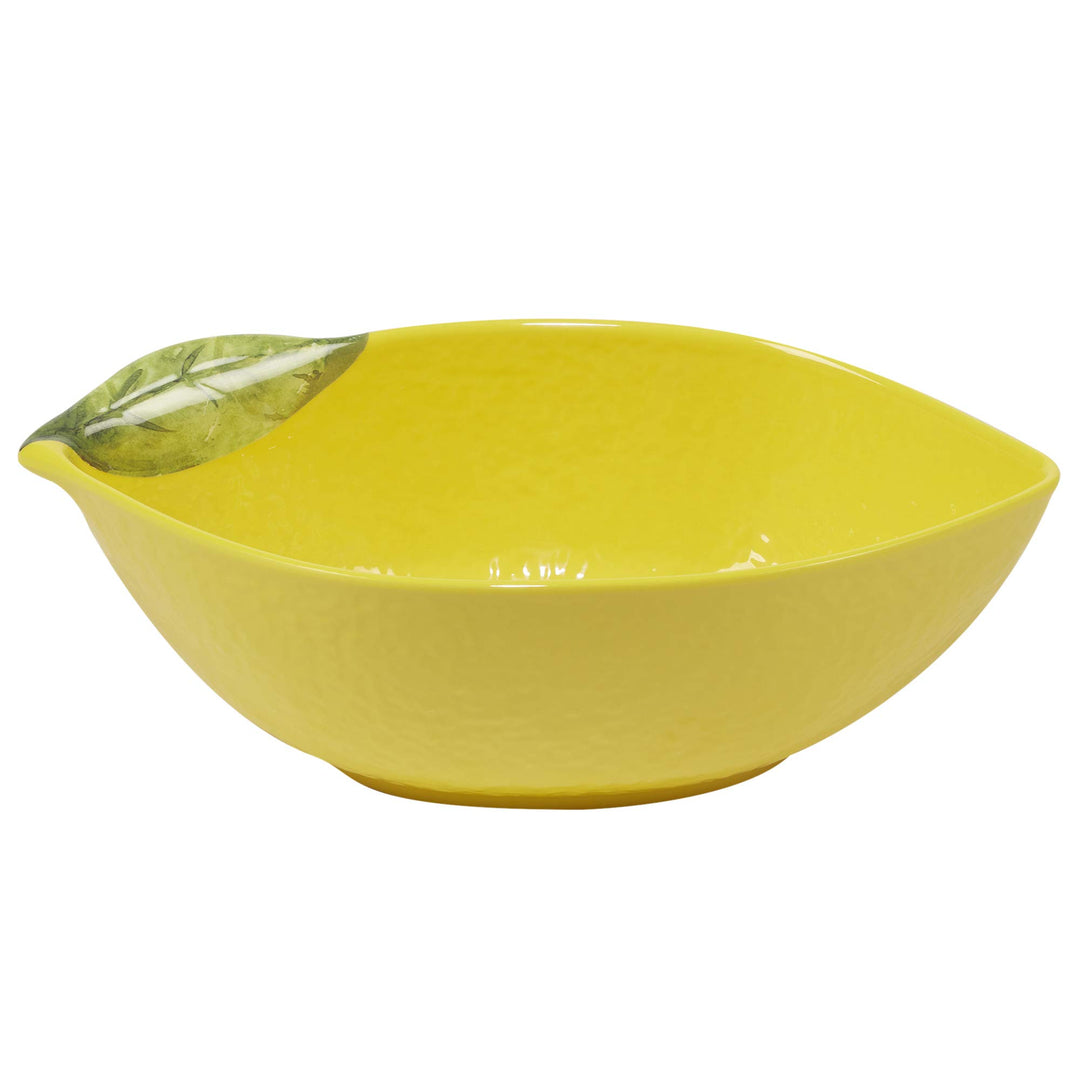 Certified International Zest 3-D Lemon 5 pc Melamine Serving Bowl Set Multicolor