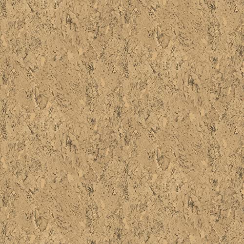 Neutral Large Cork allpaper 20.5in X Brown Abstract Modern Contemporary Paper