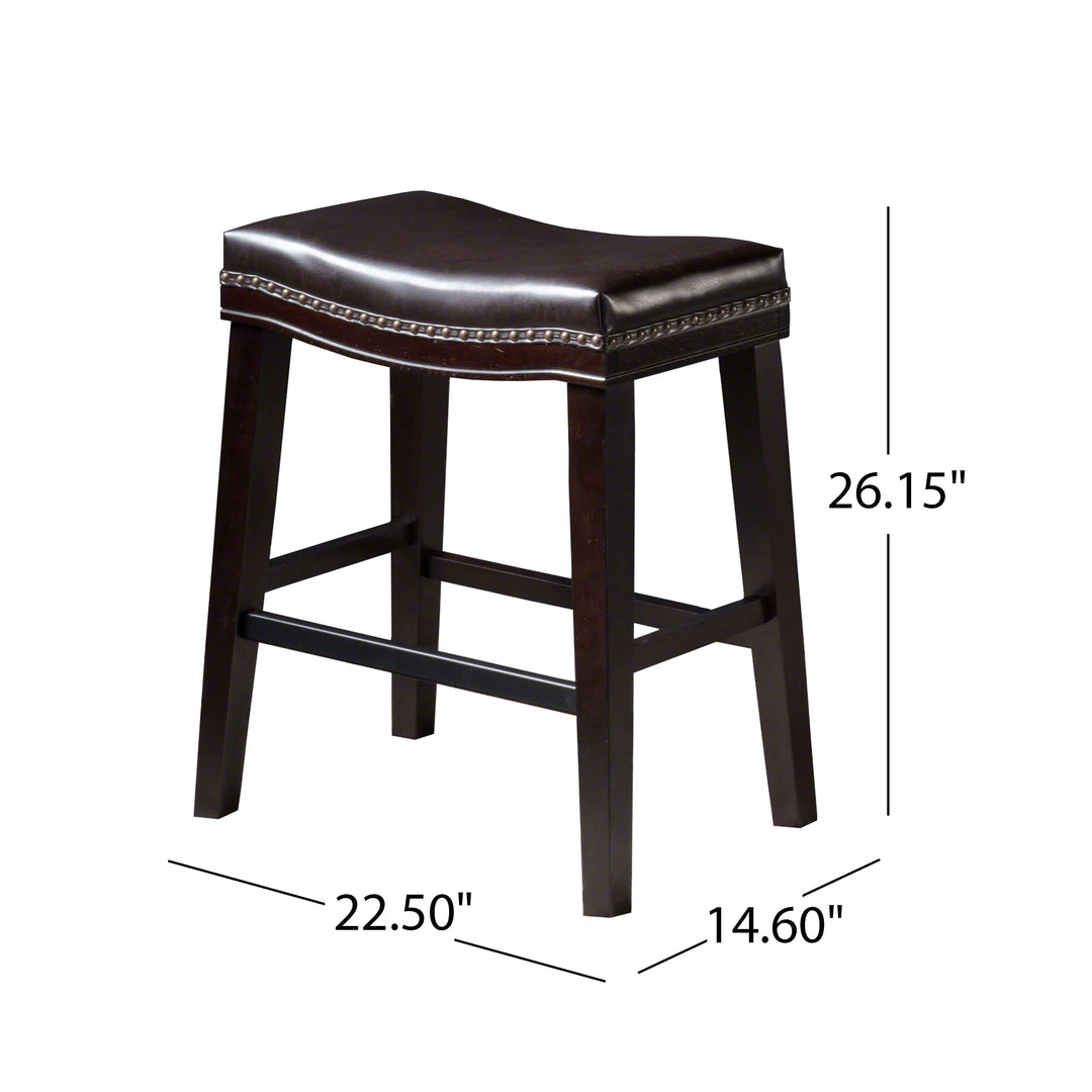 Christopher Knight Home Kainu Counter Stool Dark Brown