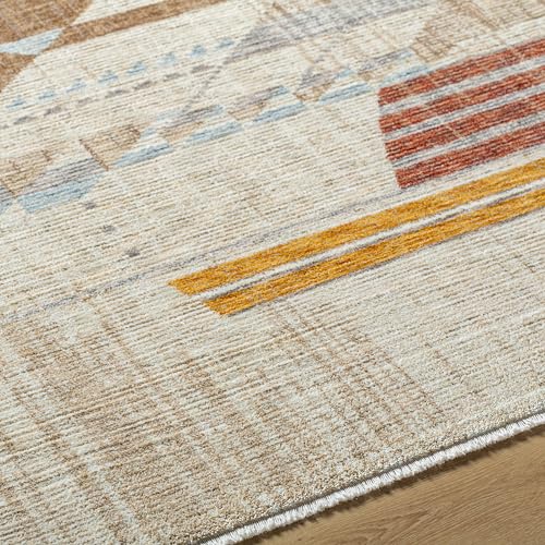 Livabliss x Frank Lloyd Wright Foundation Usonia Modern Global Area Rug 5' x