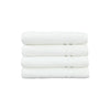 Linum Home Textiles 100% Turkish Cotton Denzi Hand Towels Set of 4 White