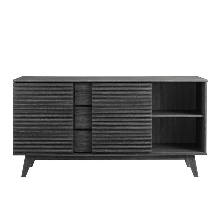 Modway Render 63" Mid-Century Modern Sideboard Buffet Table or TV Stand