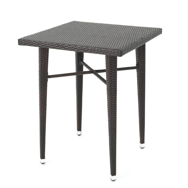 Christopher Knight Home Dominica Outdoor 32.5" Square Wicker Bar Table