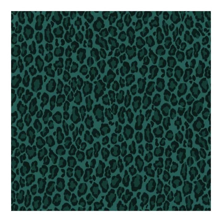 Green Leopard Skin Wallpaper 20.9 X Animal Print Wildlife Washable