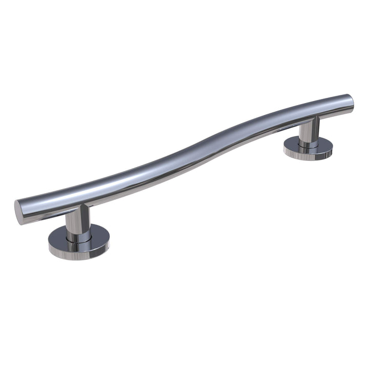 Keeney GB2022-36PC Wave Grab Bar 1.25 Dia x 36 In. Polished Chrome