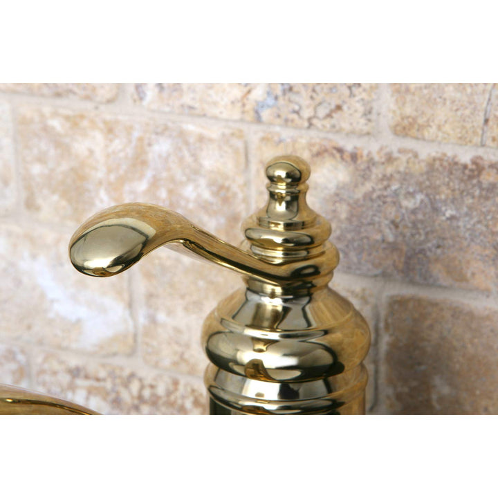 Kingston Brass KS3402TL Templeton 4-Inch Single Handle Centerset Lavatory Faucet