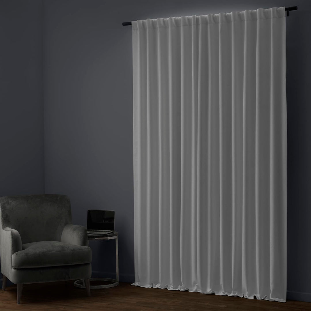 HPD HALF PRCE DRAPES Solid Thermal nsulated Blackout Curtains for Bedroom 96