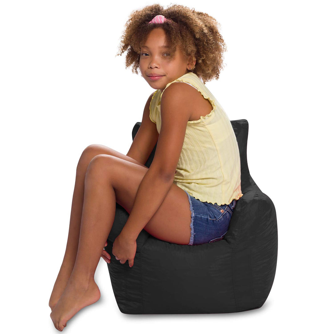 Posh Creations Bean Bag Structured Seat for Toddlers and Kids Comfy