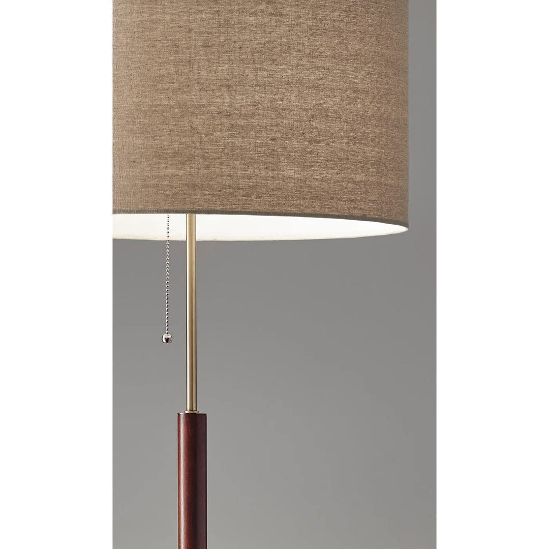 Adesso 3377-15 Floor Lamp Walnut