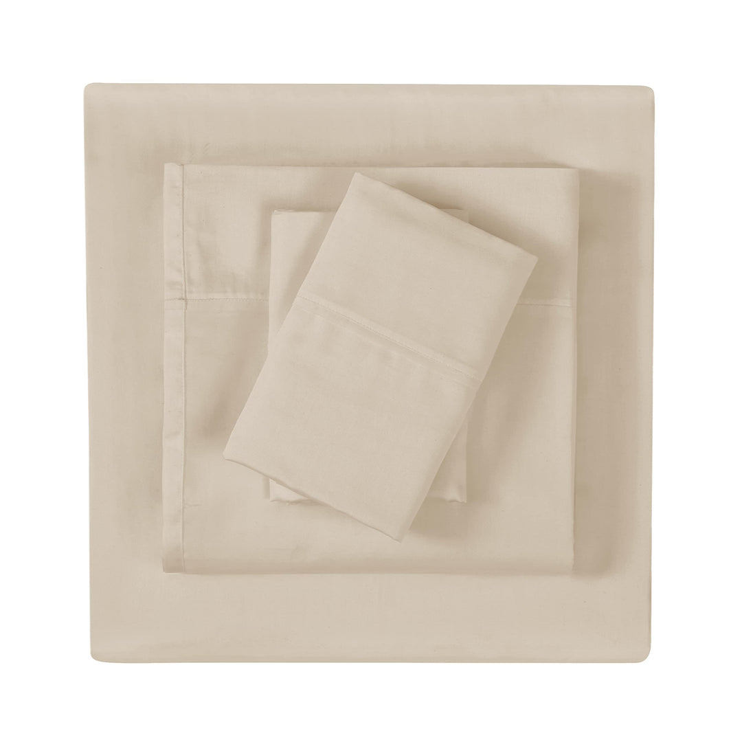 Vince Camuto - 400 TC 3 Piece Sheet and Pillowcase Set - Percale Cotton