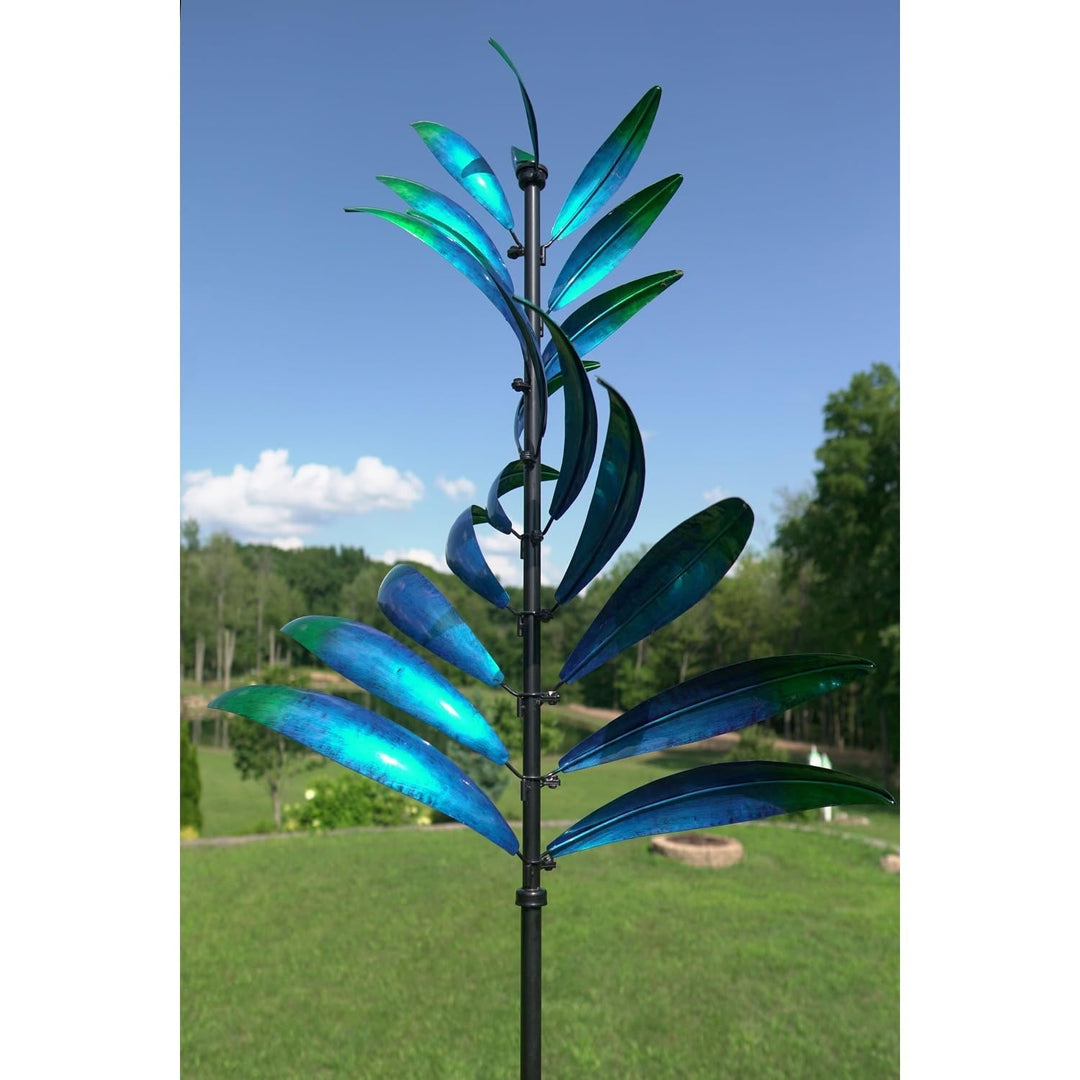 Blue Feather Spinner Iron