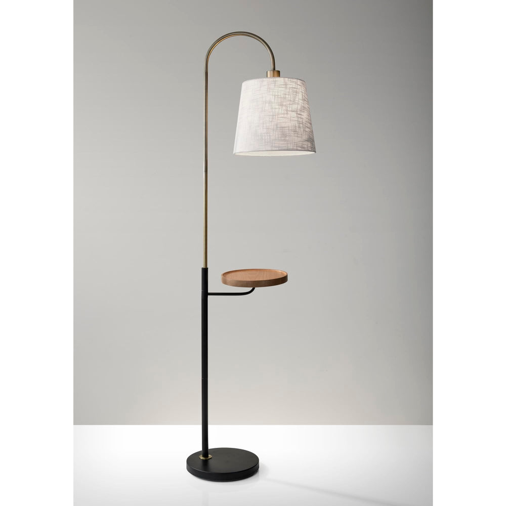 Adesso 3408-21 Jeffrey Shelf Floor Lamp - Diamond Home USA