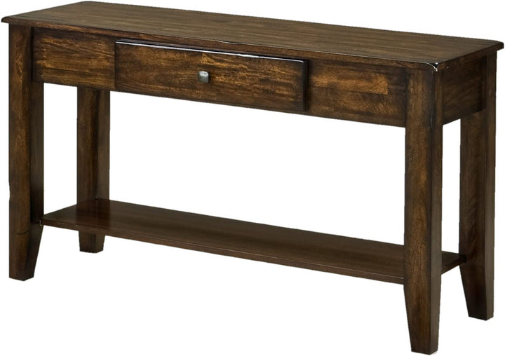 Intercon Kona Sofa Table 49 x 18 x 30" Rasin