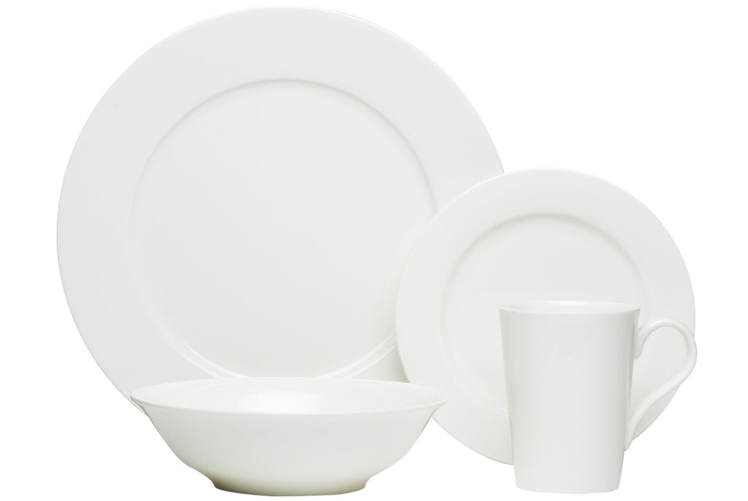 Red Vanilla Pure Vanilla 16-Piece Bone China Set White