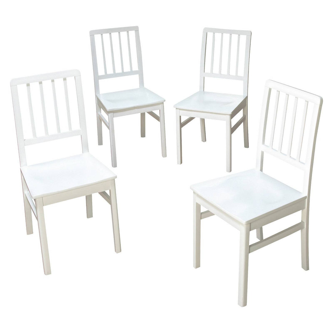 Target Marketing Systems TMS Camden Dining Chair White Wash Set of 4