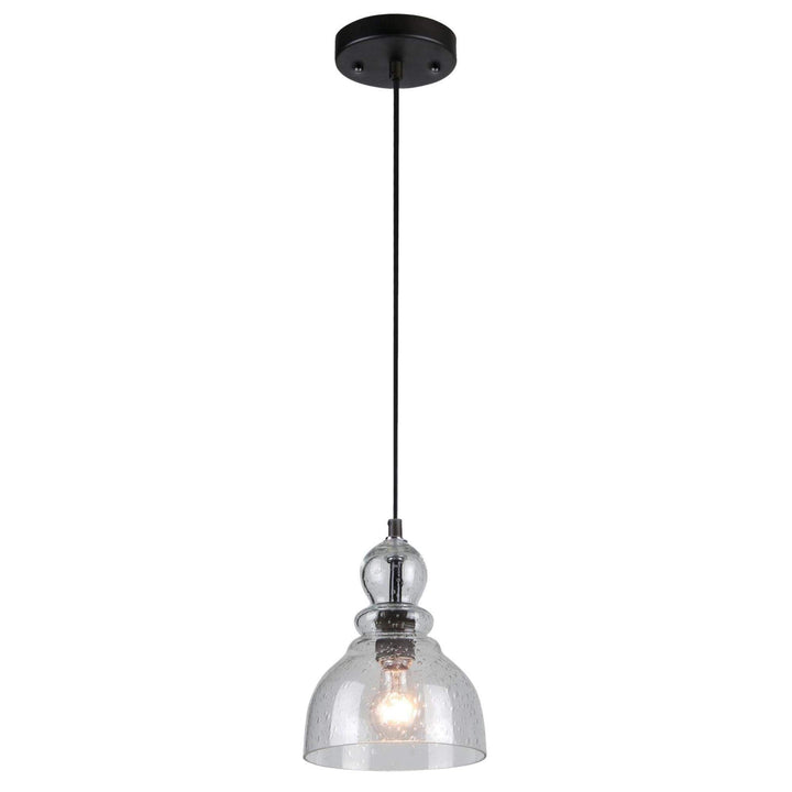 Westinghouse Lighting 6100800 Fiona Pendant 1-Light Oil Rubbed Bronze