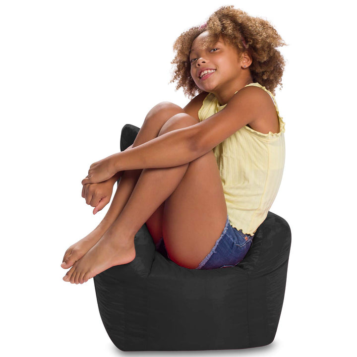 Posh Creations Bean Bag Structured Seat for Toddlers and Kids Comfy