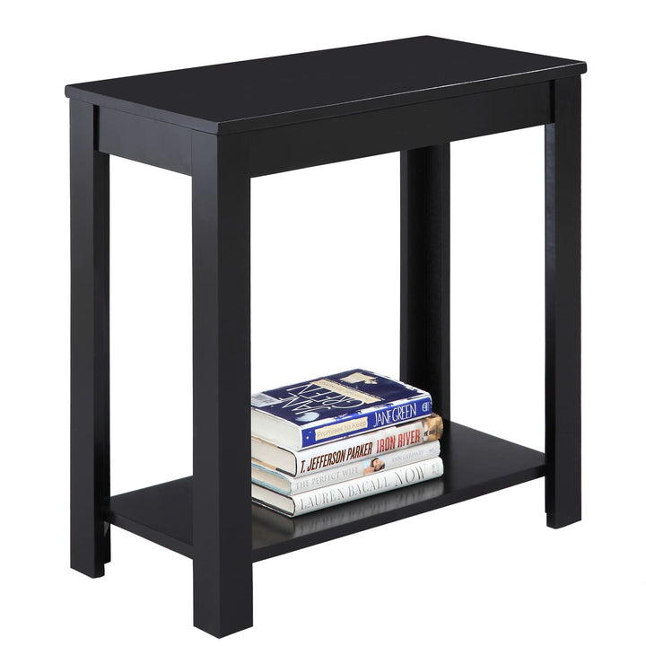 Ore International Chair Side Table 24" Black