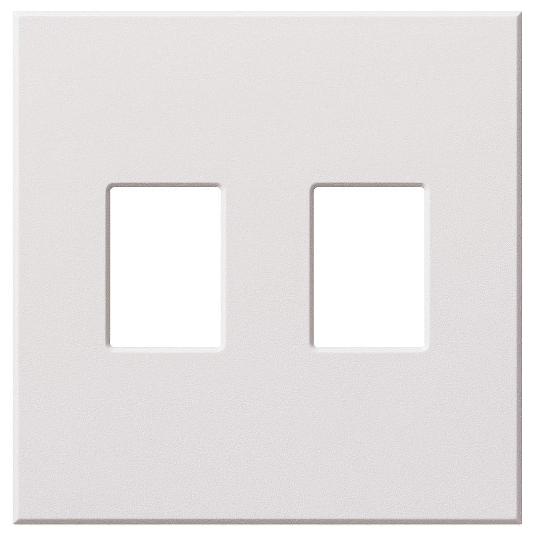 Lutron VWP-2-WH 2 Gang Vareo Wall Plate White