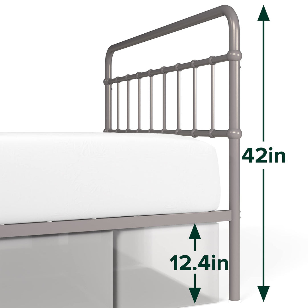 ZINUS Florence Metal Platform Bed Frame Mattress Foundation No Box Spring Needed -