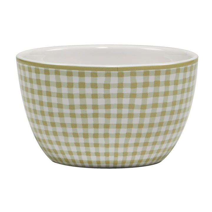 Green Fields 24 Oz. Ice Cream/dessert Bowls Set Of 4 Assorted Designs Oz.