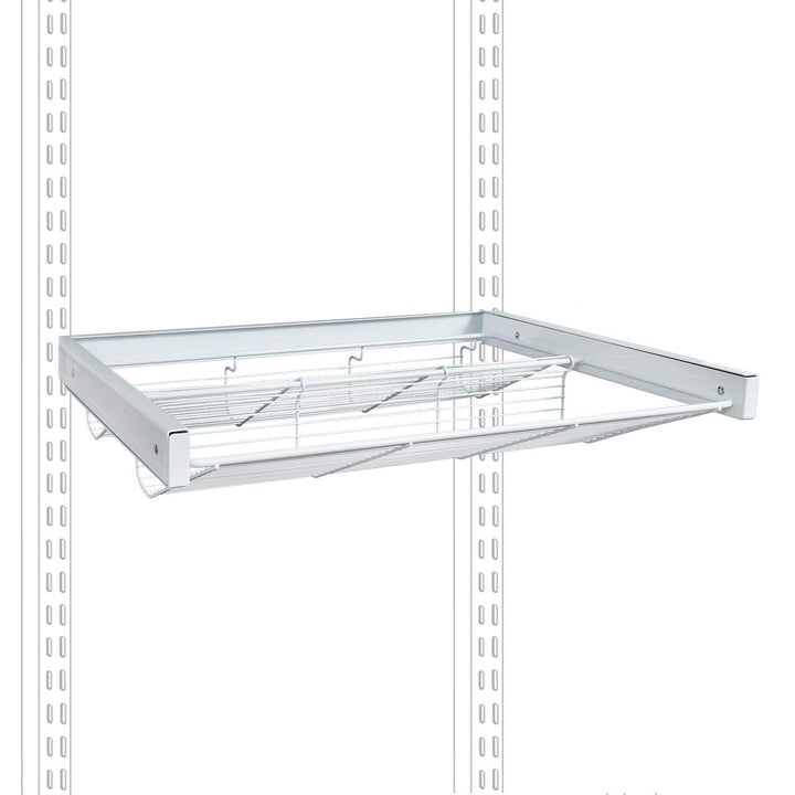 Organized Living freedomRail Reveal Shoe Shelf - White