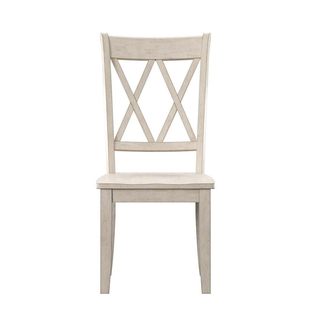 Inspire Q Eleanor X Back Wood Dining Chair (Set of 2) by Classic Dining Chairs Antique