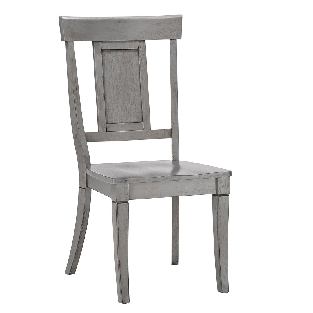 Inspire Q Eleanor Panel Back Wood Dining Chair (Set of 2) by Classic Antique