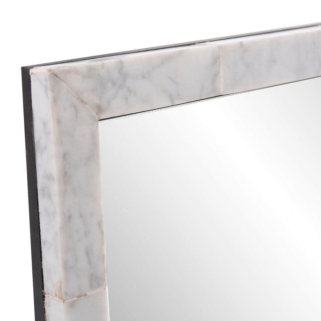 Marble Vanity Mirror 20 X 30 1 White Hooks Included