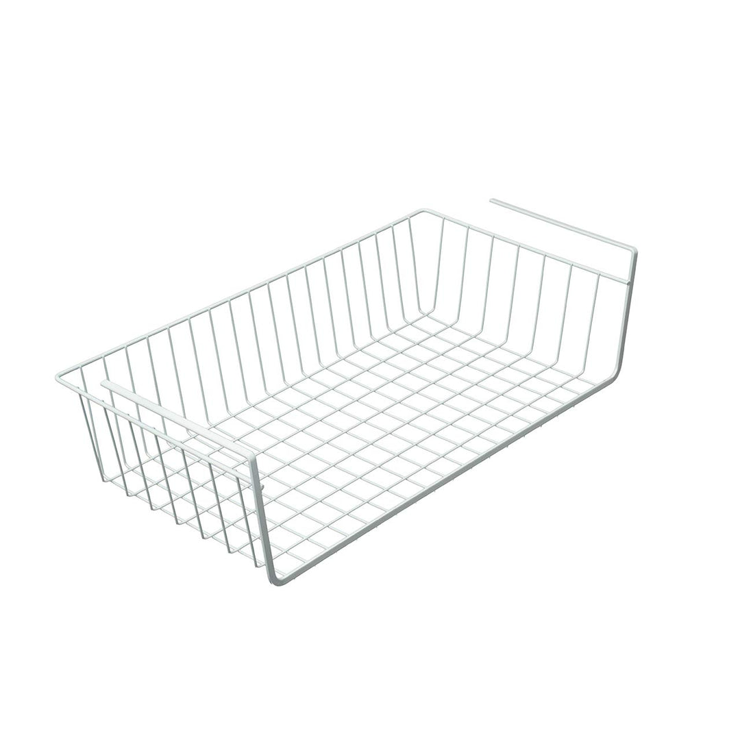 Organized Living Large Under-Shelf Basket - White