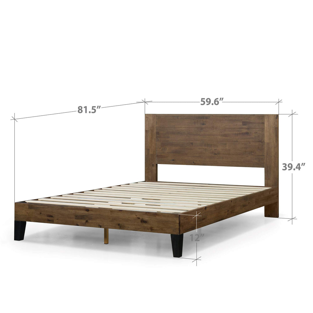 ZINUS Tonja od Platform Bed Frame with Headboard / Mattress Foundation with