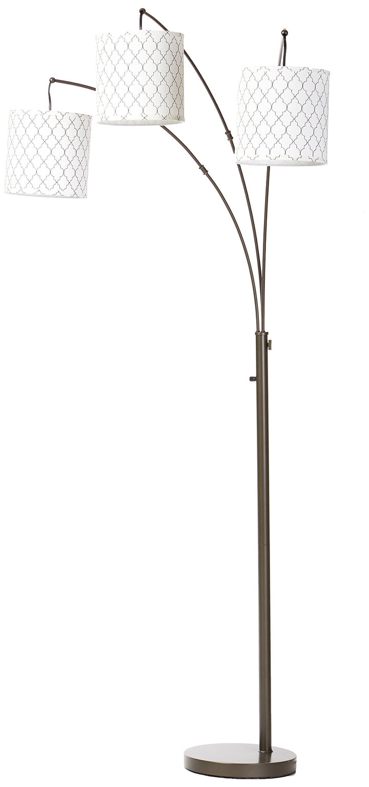 Lite Source LS-82533 Vasanti 3-Light Arch Lamp Dark Bronze