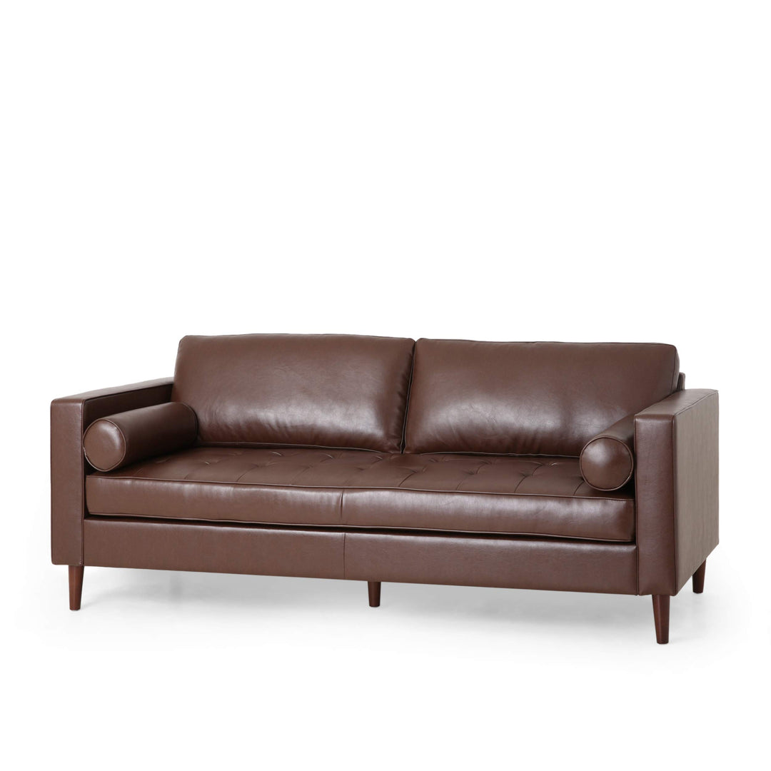 Christopher Knight Home Malinta Sofas Dark Brown + Espresso Dark Brown, Espresso