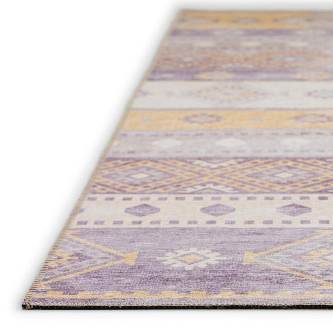 Addison Rugs Yuma AYU42 Purple 2'3" x 7'6" - Diamond Home USA