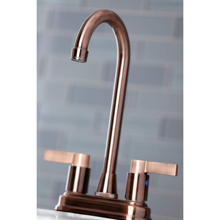 Kingston Brass NuvoFusion 4 in. Centerset Bar Faucet