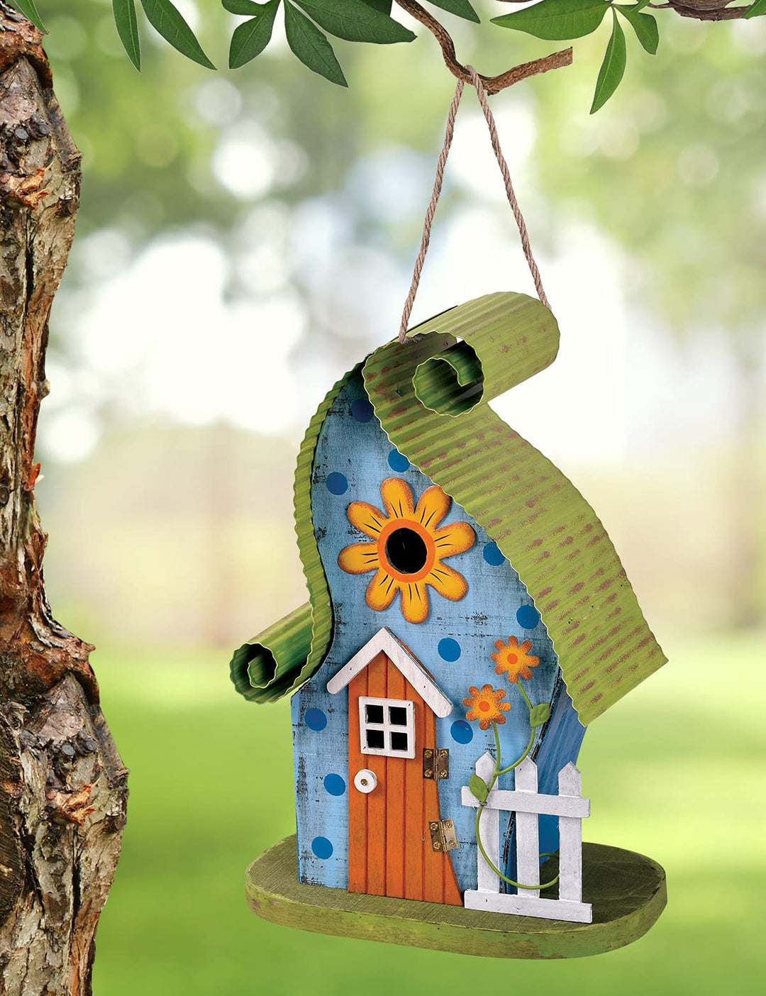 Sunset Vista Designs Country Gardens Getaway Fairytale Decorative Birdhouse