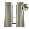 HPD Half Price Drapes Faux Linen Room Darkening Curtains - 84 Inches Long Luxury 50 X 84 - Oatmeal