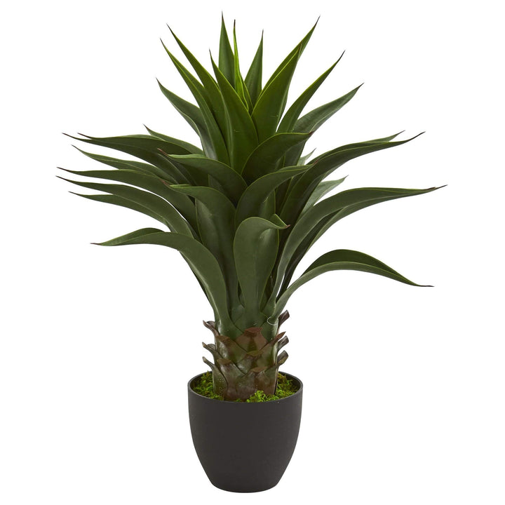 28" Agave Artificial Plant H: 28 in. W: 20 D: in