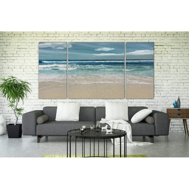 Wexford Home 'Symphony of The Sea' Premium 3-Piece Art Set 32x64 Extra Large