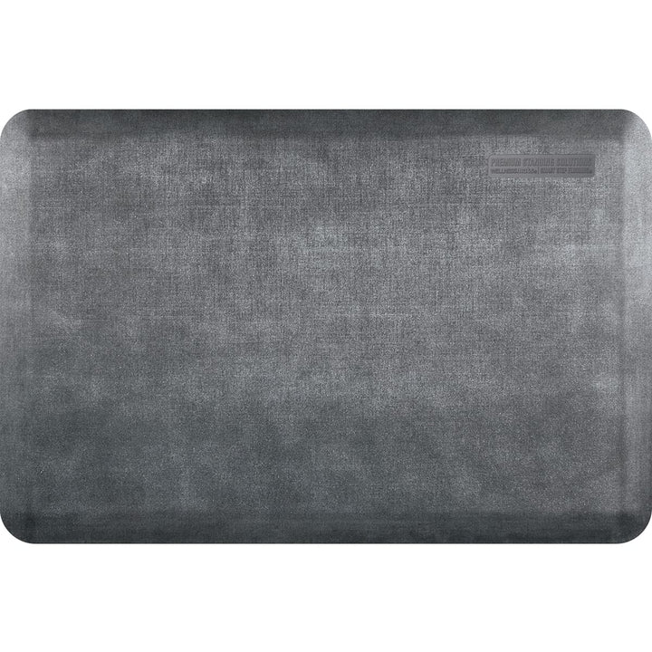 WellnessMats Lnen Collecton Ant-Fatgue Floor Mat Slate 36 n. x 24 n. x ¾