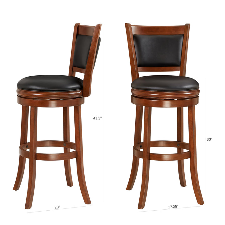 Ball & Cast Swivel Pub Height Barstool 29 Inch Seat Height