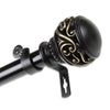 InStyleDesign Leah 1 inch Diameter Adjustable Curtain Rod