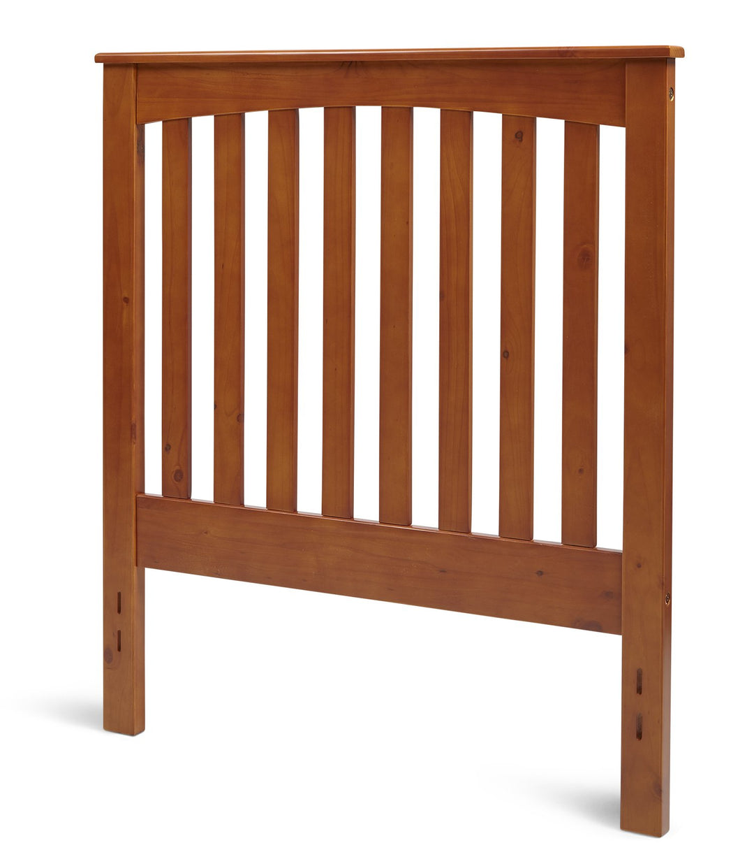 Mantua Rake Wood Headboard in Golden Oak - Twin Size