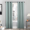 Sun Zero Cyrus Thermal 100% Blackout Grommet Curtain Single Panel 40 x 84 - Mineral