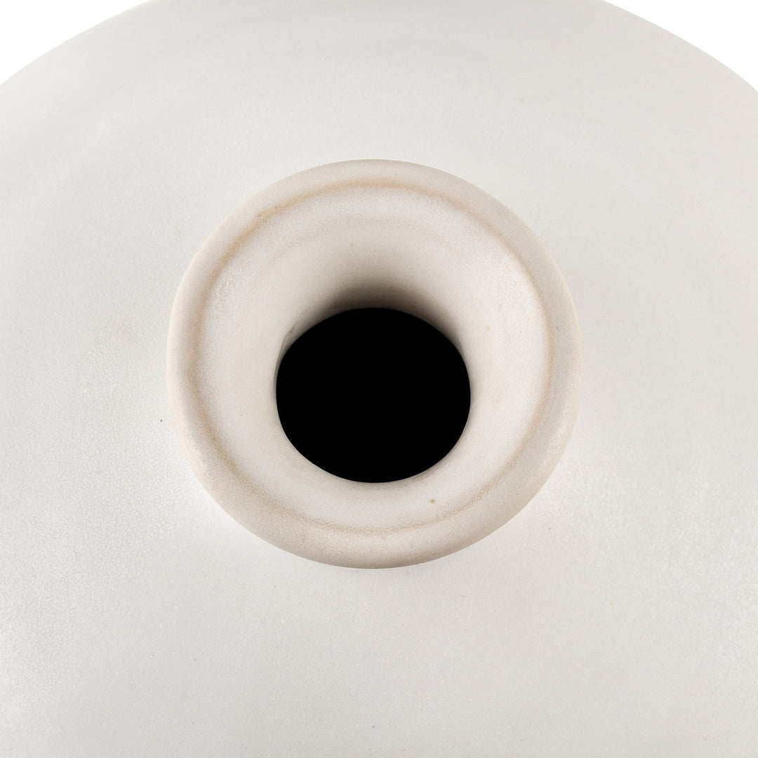 Vase Medium White Transitional Ceramic